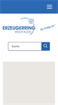 Mobile Screenshot of erzeugerring.com